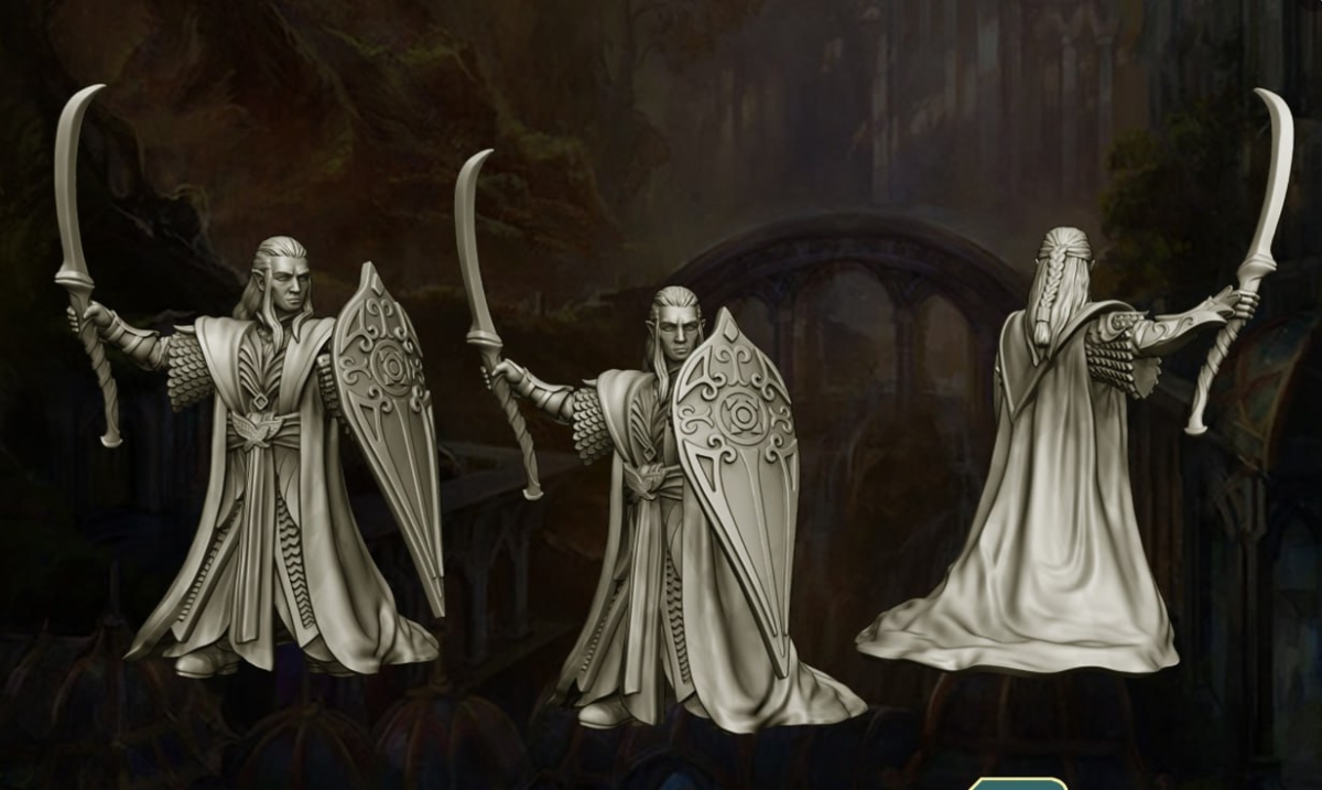 Elf Lord of the golden Forest